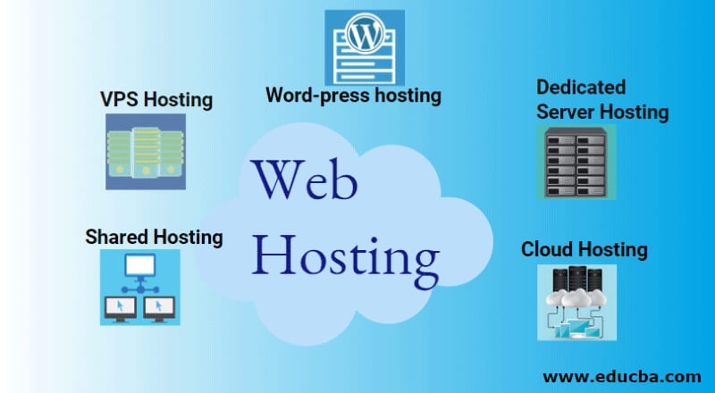 Các loại web hosting phổ biến hiện nay