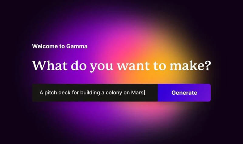 Gamma AI là công cụ AI làm slide tự động miễn phí và chất lượng