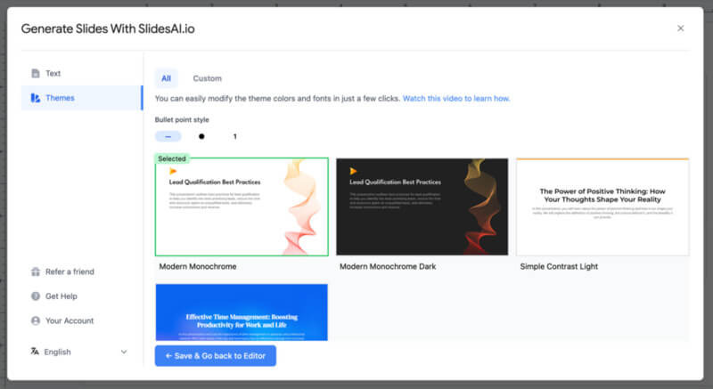 SlidesAI là công cụ AI làm slide powerpoint tiện lợi, hiệu quả